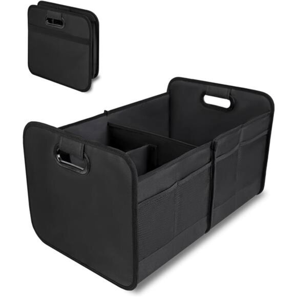 Trunk Organizer for Car,Collapsible Multi-Compartment Car Organizers Foldable Storage